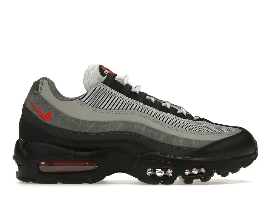 Фото № 1 с приближением к товару «‎Nike Air Max 95 Track Red Smoke Grey»