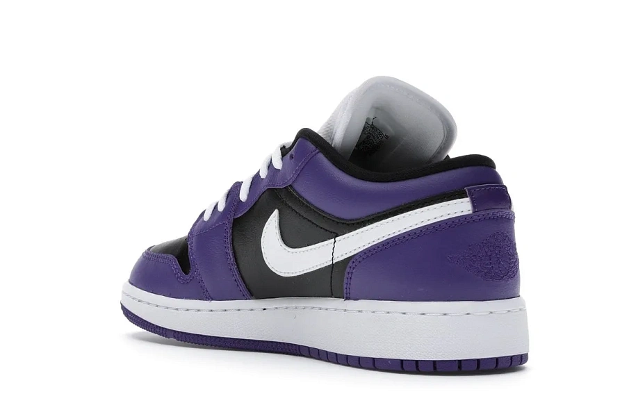 Фото № 6 с приближением к товару «‎Jordan 1 Low Court Purple Black »