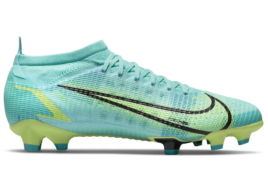 Фото № 1 с приближением к товару «‎Nike Mercurial Vapor 14 Pro FG Dynamic Turquoise Lime Glow»