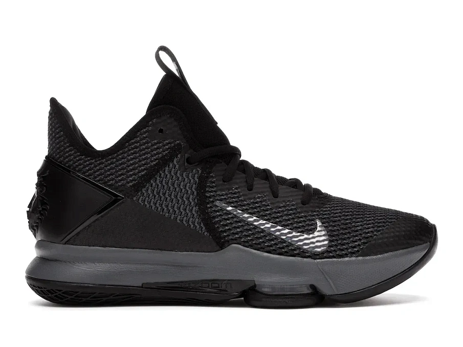 Фото № 1 с приближением к товару «‎Nike LeBron Witness 4 Black/Iron Grey»