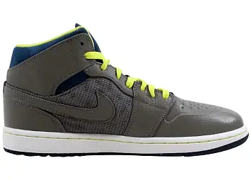 Jordan 1 Retro '97 TXT Flat Pewter Electric Yellow (555071-045)