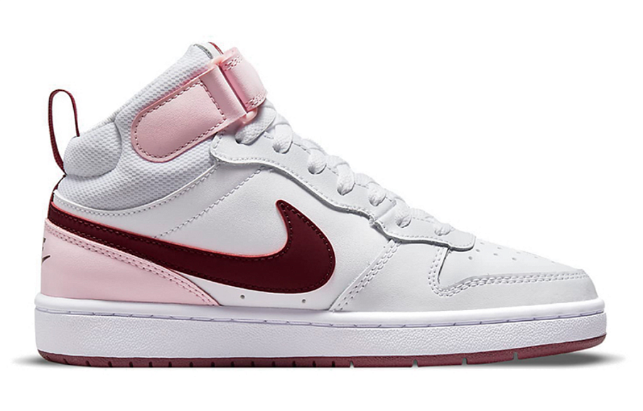 Фото № 2 с приближением к товару «‎Nike Court Borough Mid 2 Skate Shoes RedWhitePink»