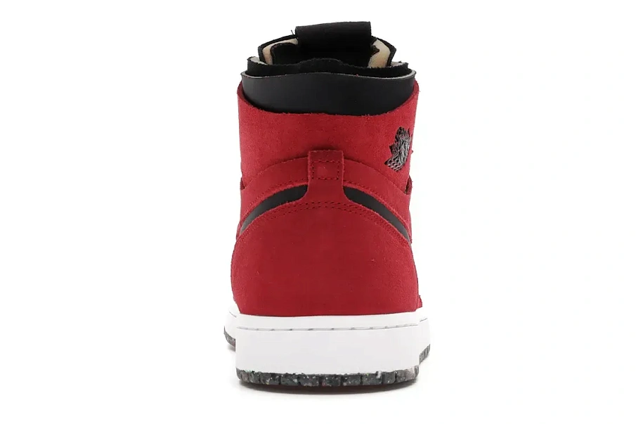 Фото № 4 с приближением к товару «‎Jordan 1 High Zoom Air CMFT Red Suede»