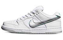 Фото № 1 с приближением к товару «‎Diamond Supply Co. X Nike Sb Dunk Low Skate Shoes White Diamond»