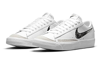 Фото № 3 с приближением к товару «‎Nike Blazer Low '77 GS 'Sketch - White Black'»