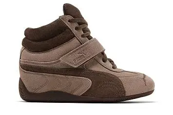 Puma Women's Speedcat Wedge Totally Taupe Chocolate - 2