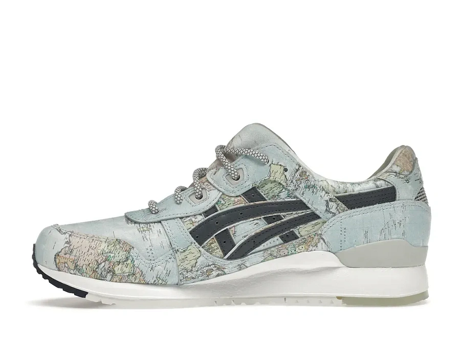 Фото № 3 с приближением к товару «‎ASICS Gel-Lyte III Atmos World Map»