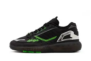 Kawasaki Ninja x adidas originals ZX 5K Boost Running Shoes - 2