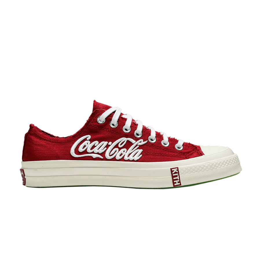 Фото № 1 с приближением к товару «‎Kith x Coca-Cola x Converse Chuck 70 Low Red»