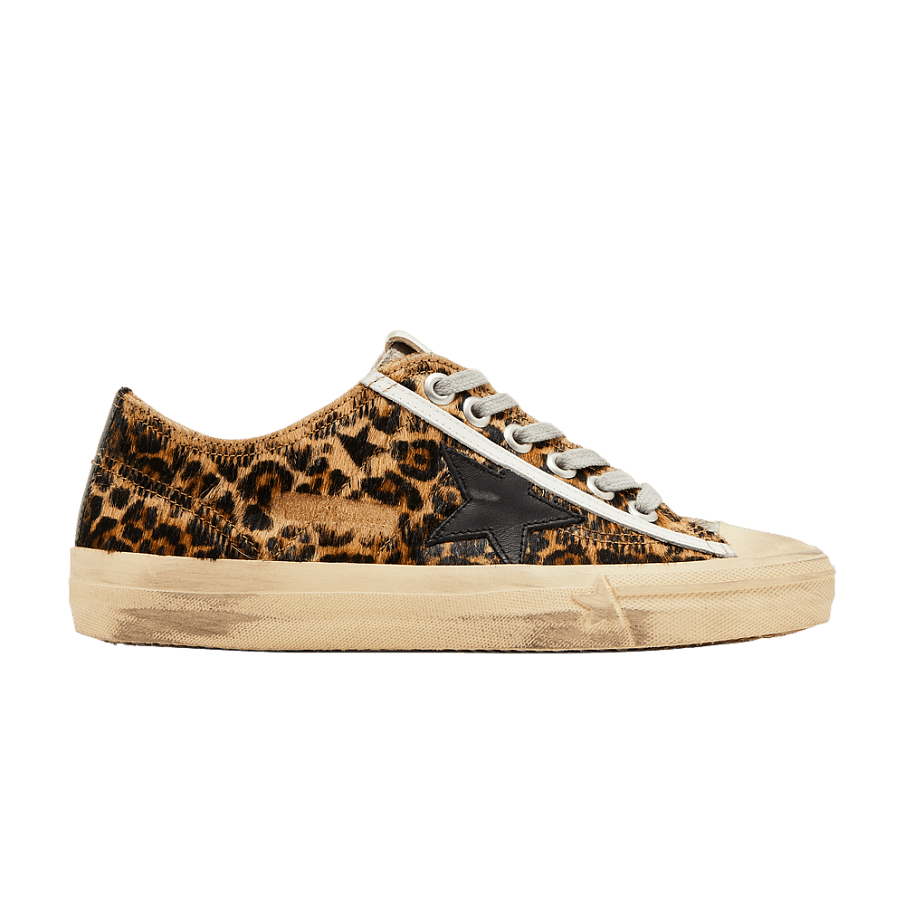 Фото № 1 с приближением к товару «‎Golden Goose Women's V-Star Leopard»