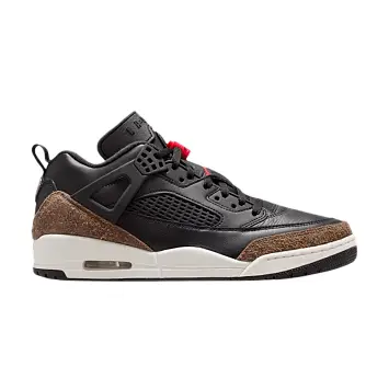 Air Jordan Spizike Low Black University Red Palomino - 1