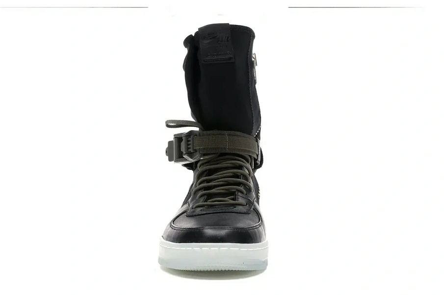 Фото № 2 с приближением к товару «‎Nike Air Force 1 Downtown Acronym Black Olive»
