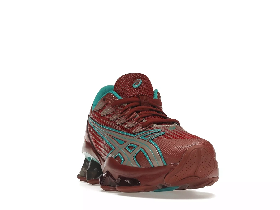 Фото № 2 с приближением к товару «‎ASICS Gel-Quantum Levitrack Kiko Kostadinov Maroon Teal»