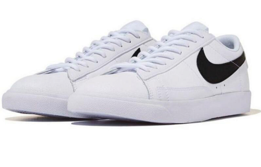Фото № 3 с приближением к товару «‎Nike Blazer Low Leather 'White Black'»