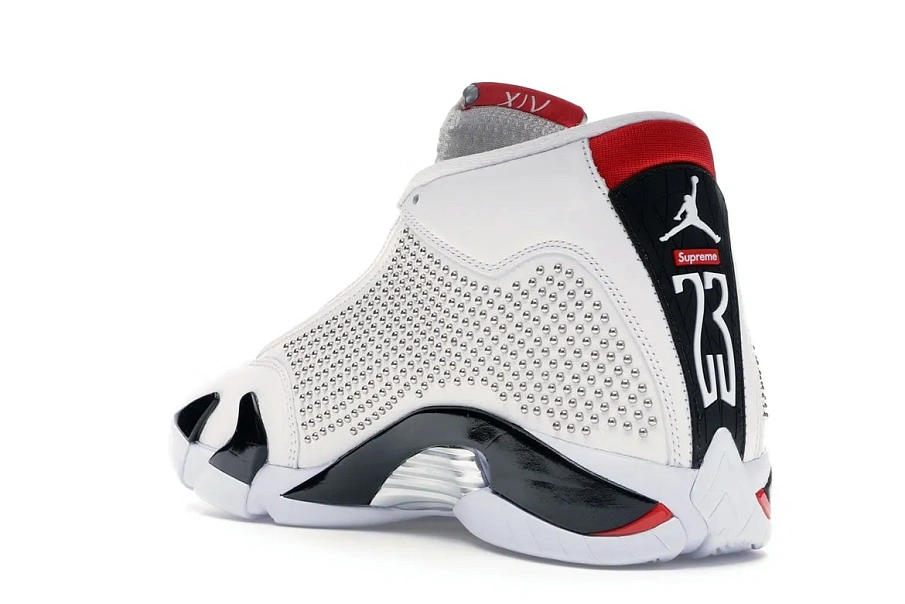 Фото № 6 с приближением к товару «‎Jordan 14 Retro Supreme White»
