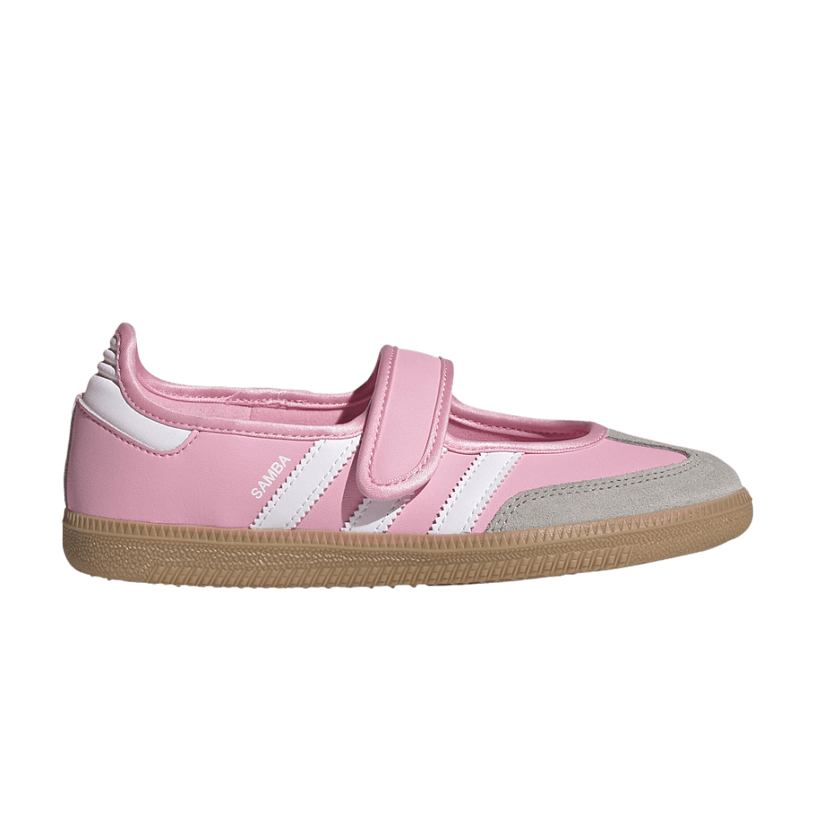 Фото № 1 с приближением к товару «‎adidas Samba Jane J Light Pink White Gum»