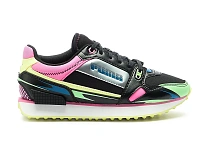 Фото № 1 с приближением к товару «‎Puma Mile Rider Sunny Getaway Black Electro Green Pink »