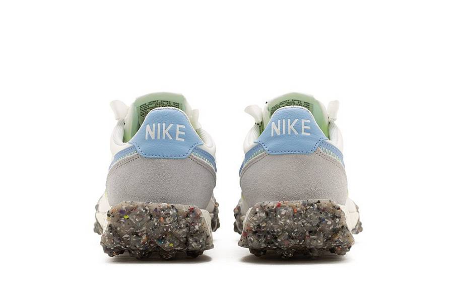 Фото № 4 с приближением к товару «‎Nike Waffle Racer Crater WMNS WhiteGreyBlue»