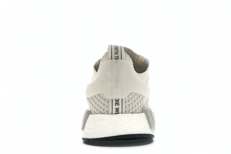 Фото № 4 с приближением к товару «‎adidas NMD R1 Primeknit Chalk White»
