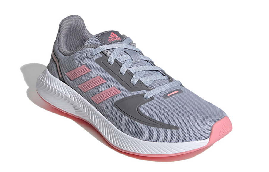 Фото № 3 с приближением к товару «‎adidas neo Runfalcon 2.0 K GreyPink»
