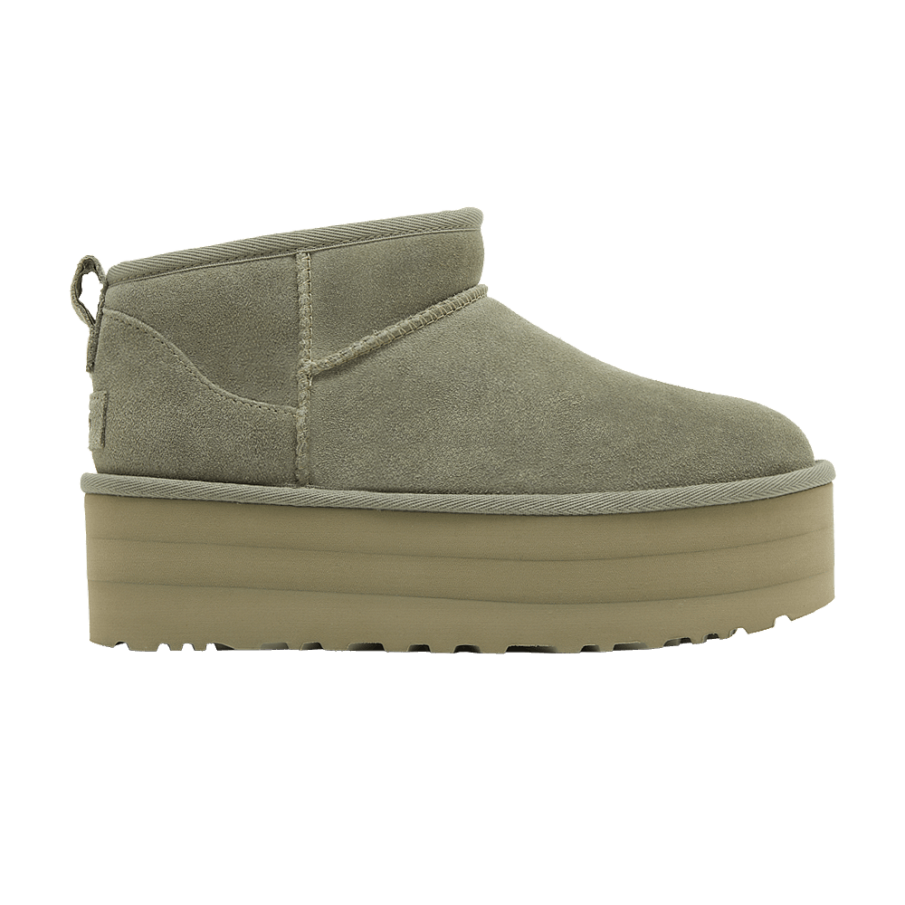 Фото № 1 с приближением к товару «‎UGG Women's Classic Ultra Mini Platform Boot Shaded Clover»
