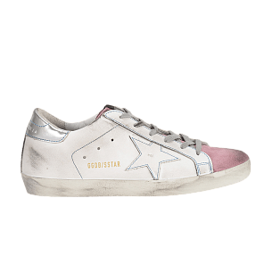 Golden Goose Women's Superstar White Pink