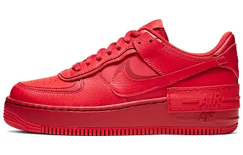 Nike Wmns Air Force 1 Shadow 'Triple Red' - 1