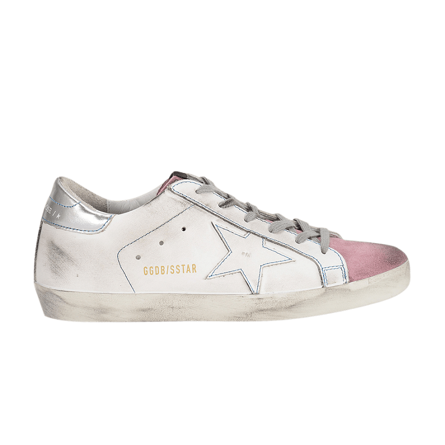 Фото № 1 с приближением к товару «‎Golden Goose Women's Superstar White Pink (G36WS590-S57)»