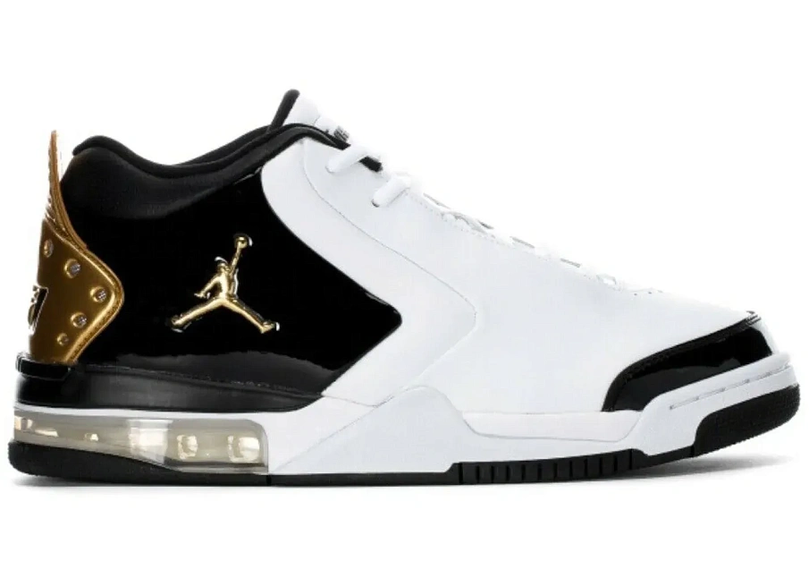 Фото № 1 с приближением к товару «‎Jordan Big Fund Premium White Metallic Gold»