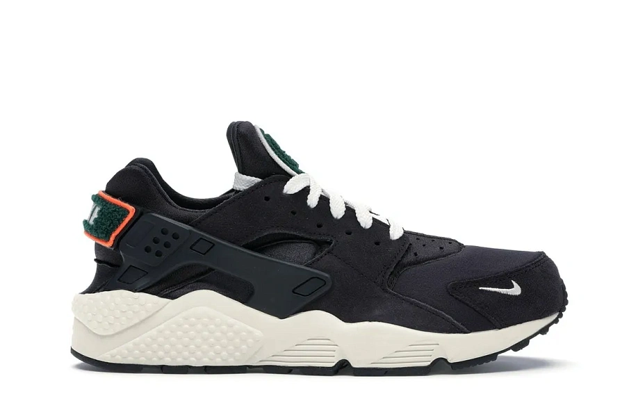 Фото № 1 с приближением к товару «‎Nike Air Huarache Run Oil Grey Rainforest»