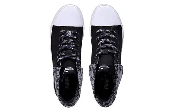 Puma Rap Mid Graphic Lace Idp Sneakers BlackWhite - 4