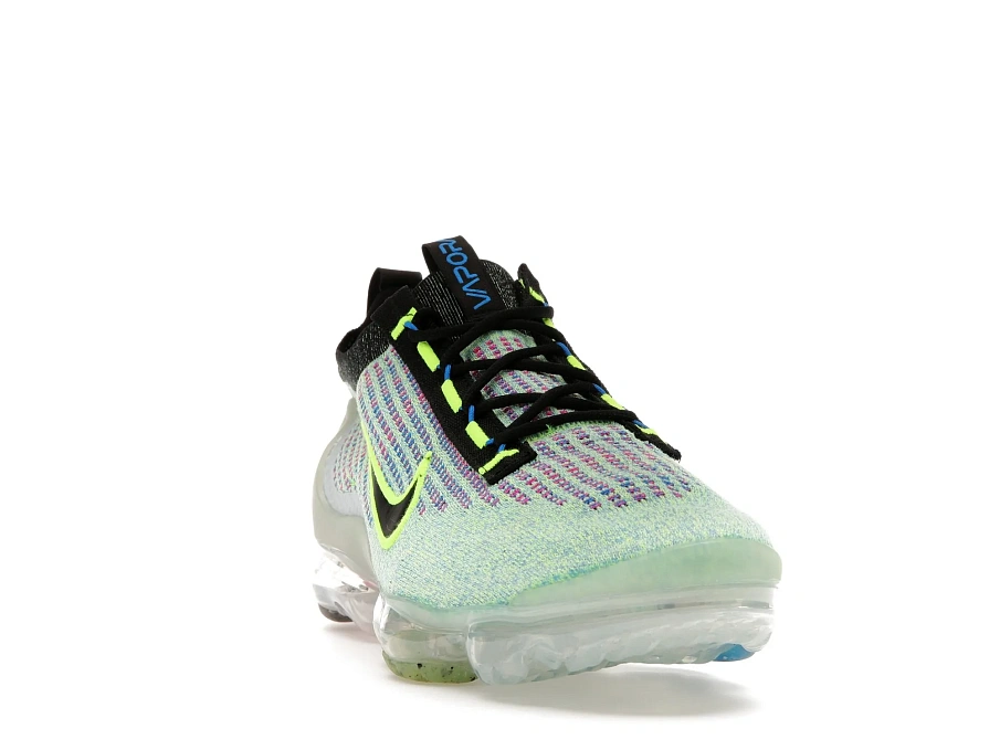 Фото № 4 с приближением к товару «‎Nike Air VaporMax 2021 Flyknit Next Nature Volt Photo Blue»