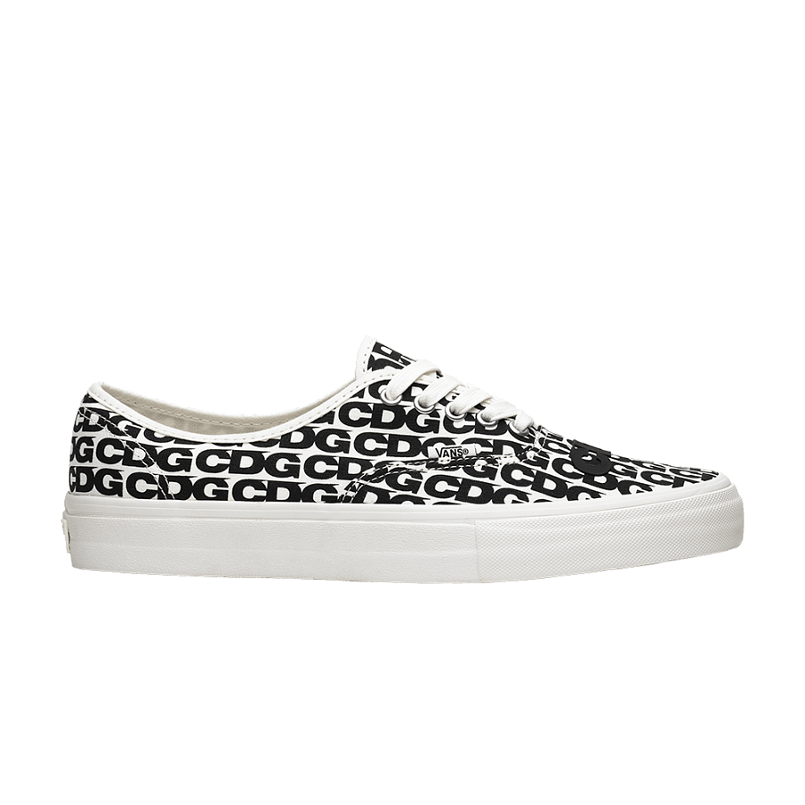 Фото № 1 с приближением к товару «‎Comme des Garçons x Vans Authentic CDG Print - Black White 2018»