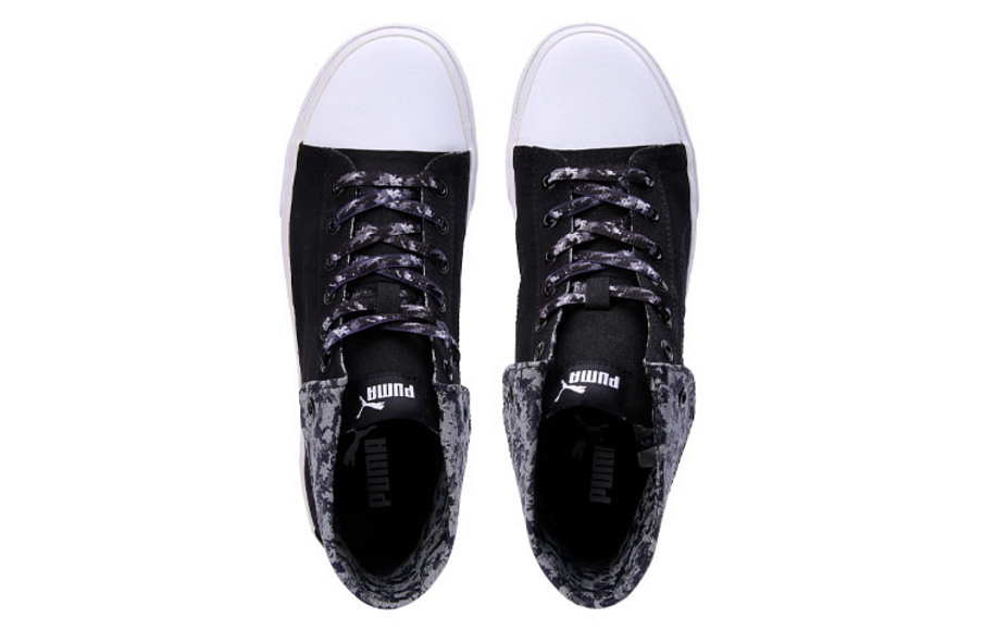 Фото № 3 с приближением к товару «‎Puma Rap Mid Graphic Lace Idp Sneakers BlackWhite»