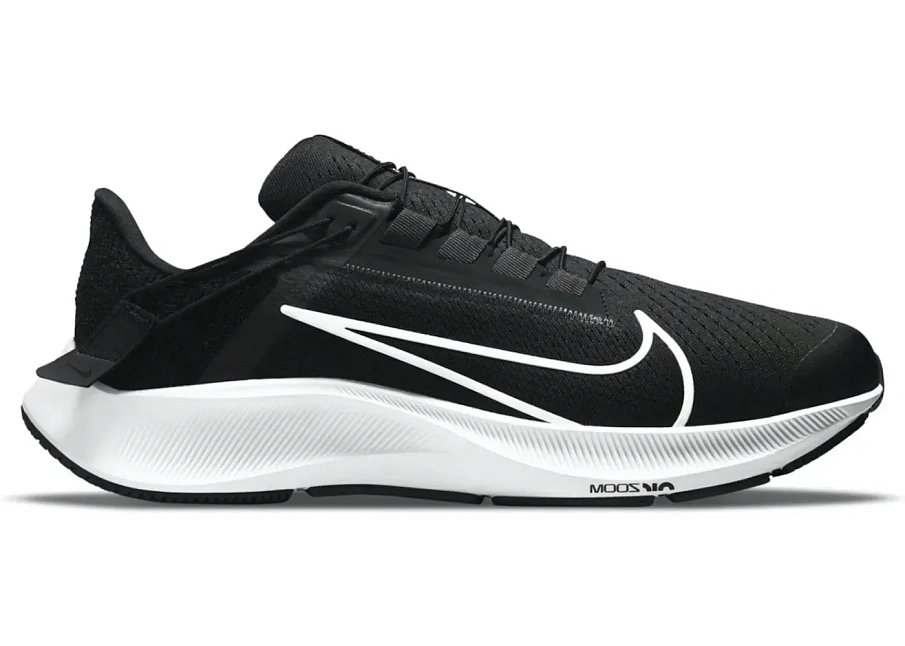 Фото № 1 с приближением к товару «‎Nike Air Zoom Pegasus 38 Flyease Black Anthracite (Extra Wide)»