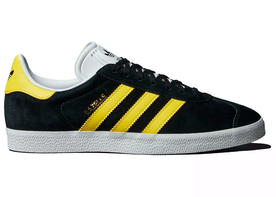 Фото № 1 с приближением к товару «‎adidas Gazelle Black Impact Yellow»