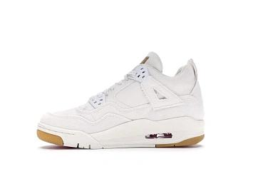 Jordan 4 Retro Levis White  (Levis Tag) - 3