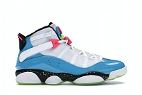 Фото № 1 с приближением к товару «‎Jordan 6 Rings White Light Blue Fury Cyber»