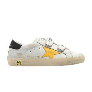 Golden Goose Old School Kids White Black Yellow