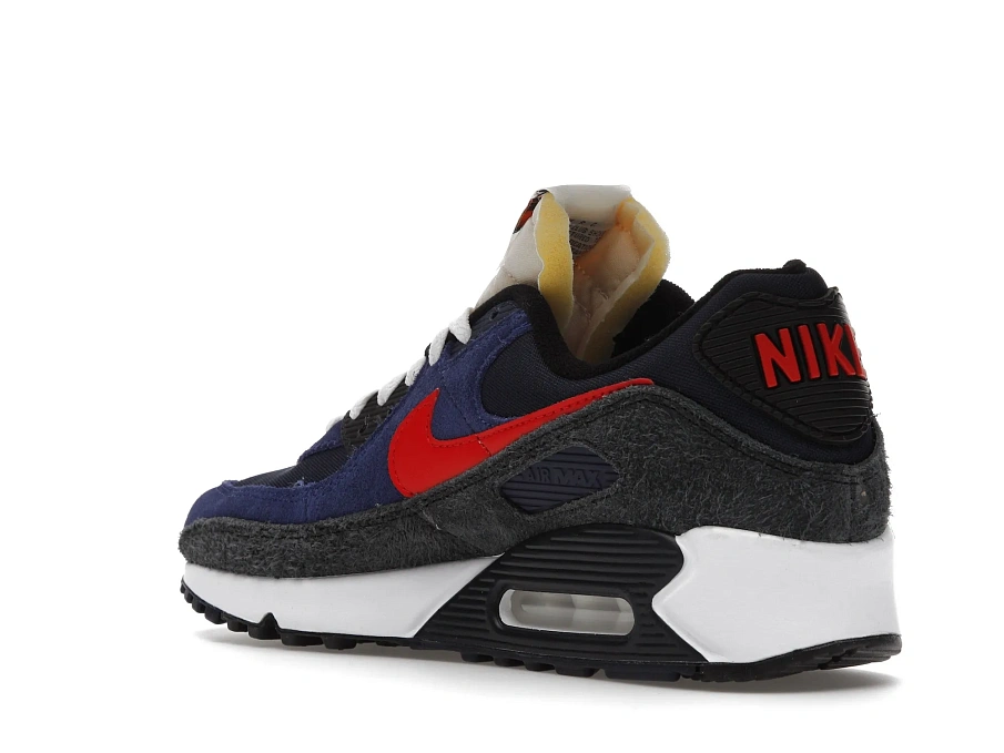 Фото № 6 с приближением к товару «‎Nike Air Max 90 SE Running Club Deep Royal»