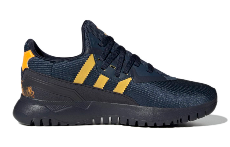 Фото № 2 с приближением к товару «‎adidas originals Flex J Non Slip Damping Running Shoes Blue»