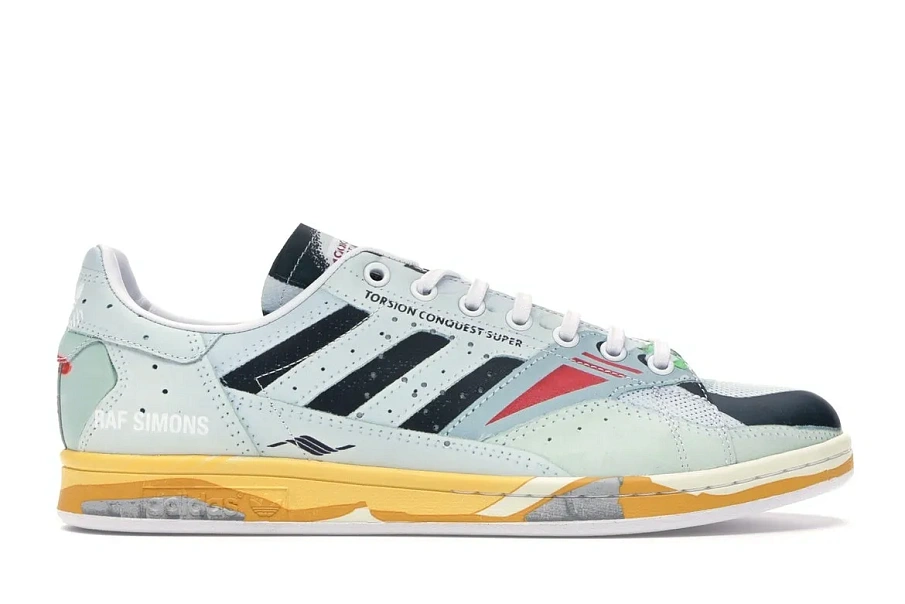 Фото № 1 с приближением к товару «‎adidas Torsion Stan Smith Raf Simons White Black Grey»