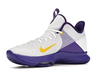 Фото № 4 с приближением к товару «‎Nike LeBron Witness 4 White/Voltage Purple»