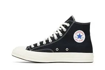 Comme des Garçons Play x Converse Chuck 70 High Black - 4