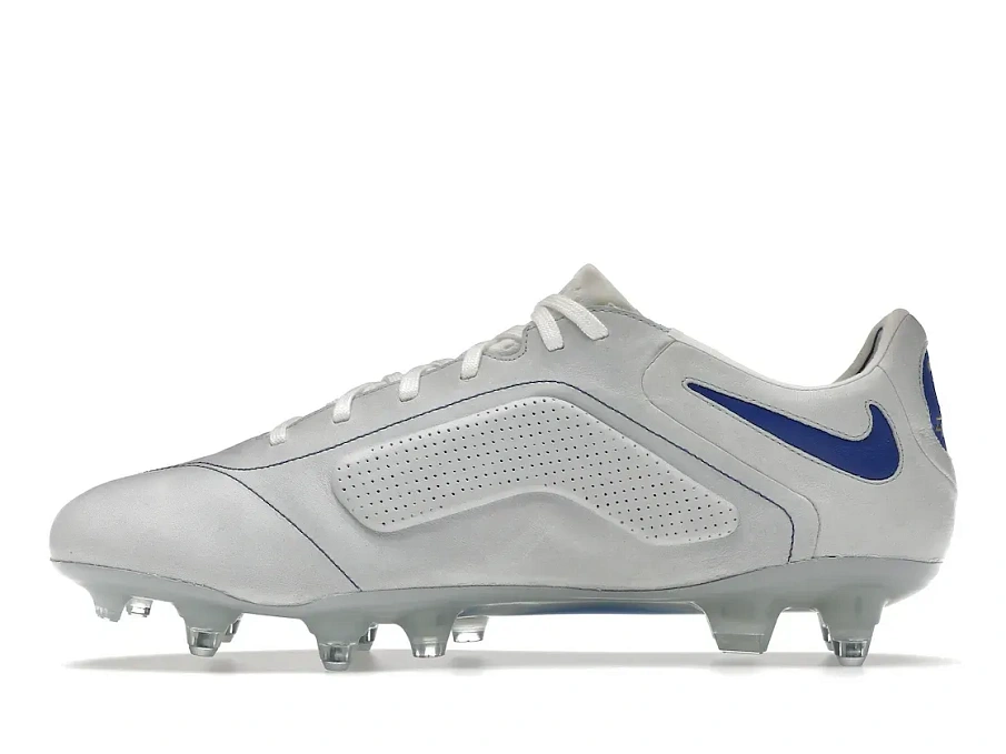Фото № 3 с приближением к товару «‎Nike Tiempo Legend 9 Elite MI SG-Pro Anti-Clog Traction Montebelluna Leather White Game Royal»