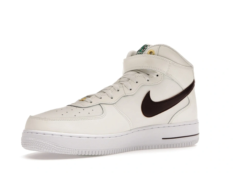 Фото № 4 с приближением к товару «‎Nike Air Force 1 Mid 07 LV8 40th Anniversary Sail Brown Basalt»