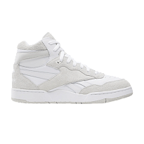 Фото № 1 с приближением к товару «‎Reebok BB4000 2 Mid Retro Triple White Hairy Suede (100211858)»