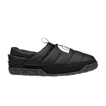 The North Face Women's Nuptse Mule Black White - 1