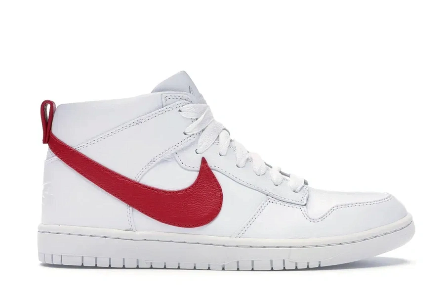 Фото № 1 с приближением к товару «‎Nike Dunk Lux Chukka Riccardo Tisci White Red»
