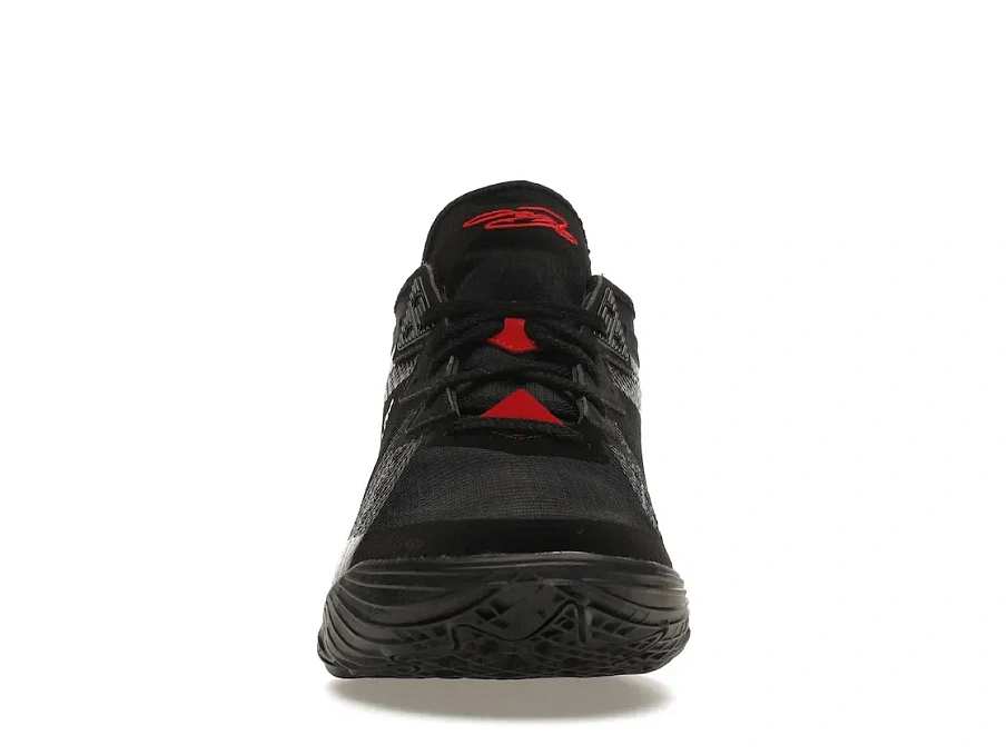 Фото № 2 с приближением к товару «‎Nike LeBron 18 Low Black Red»